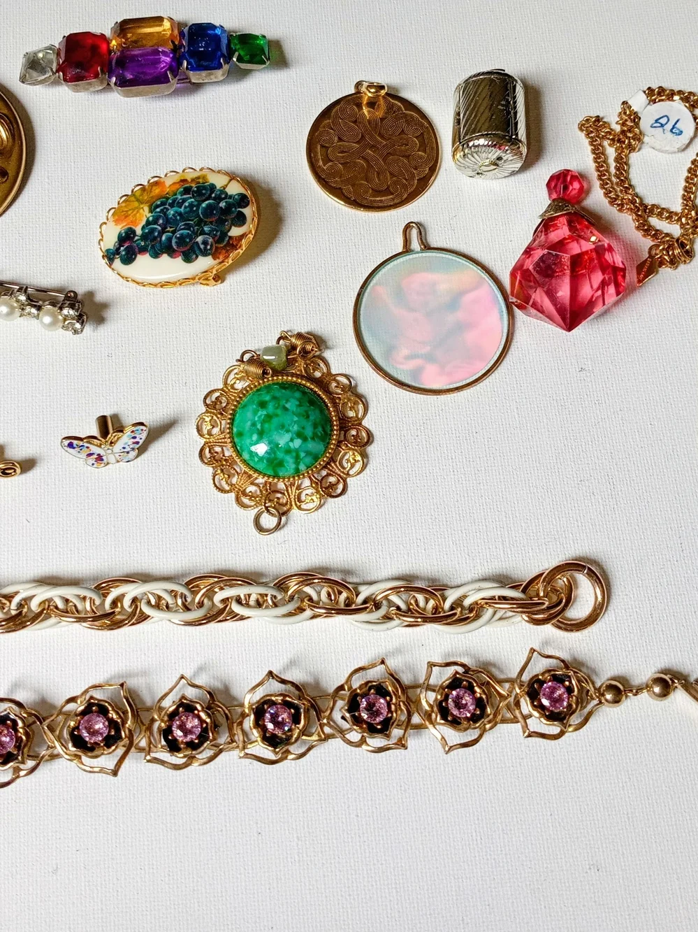 Gold-Tone Silver Tone Vintage Jewelry Bundle